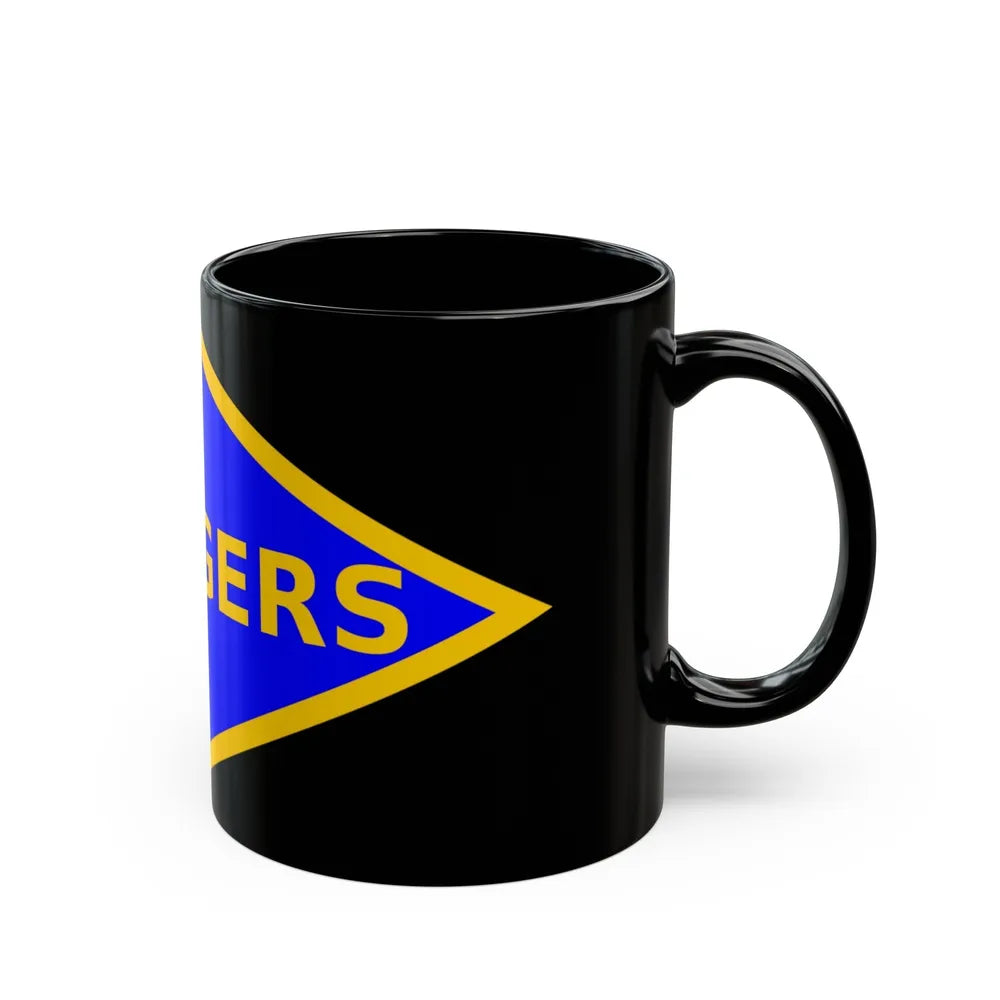 4th Ranger Battalion (U.S. Army) Black Coffee Mug-Go Mug Yourself