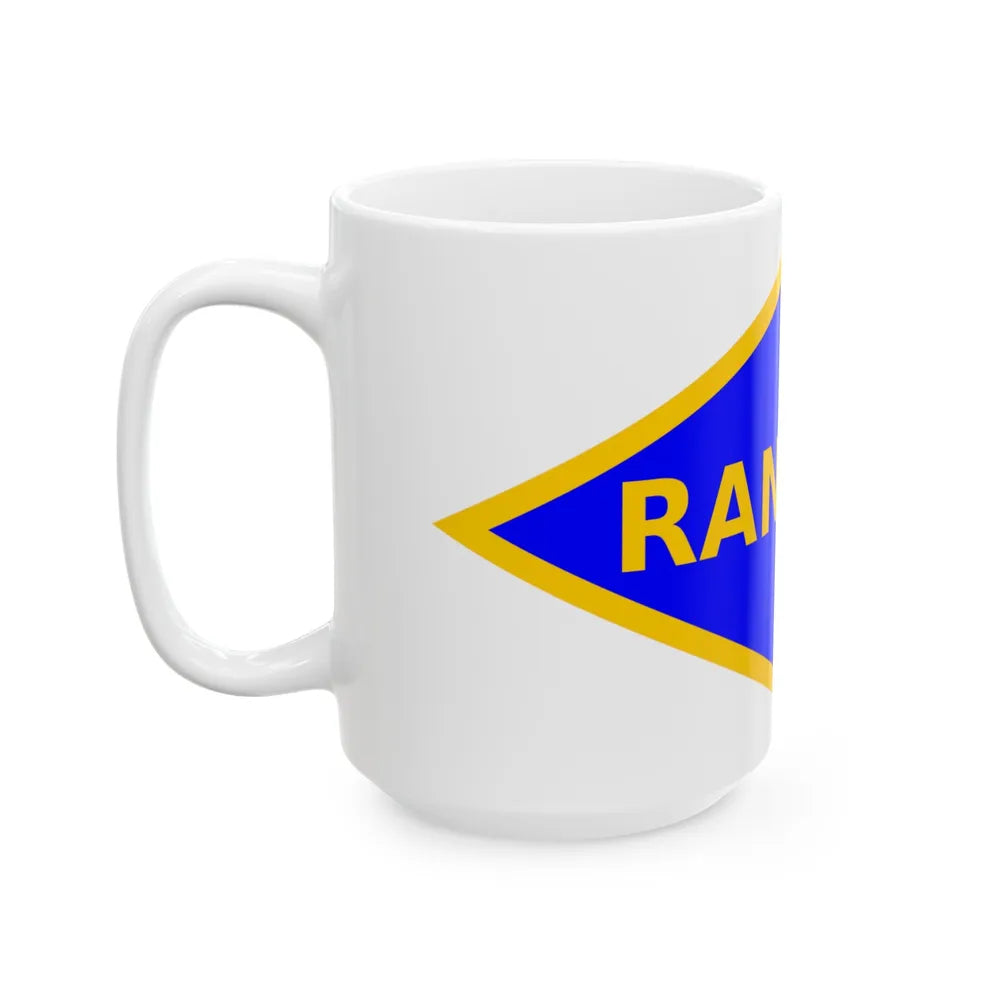 4th Ranger Battalion (U.S. Army) White Coffee Mug-Go Mug Yourself