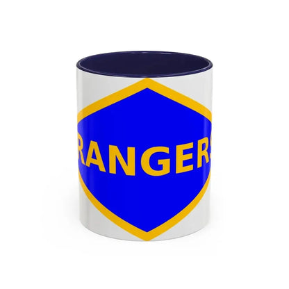 4th Ranger Battalion (U.S. Army) Accent Coffee Mug 11oz Navy - Go Mug Yourself