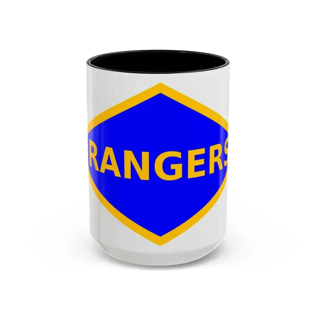 4th Ranger Battalion (U.S. Army) Accent Coffee Mug 15oz Black - Go Mug Yourself