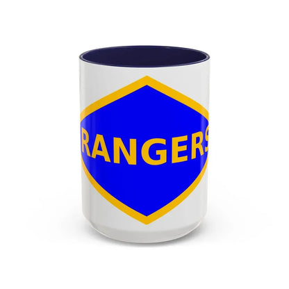 4th Ranger Battalion (U.S. Army) Accent Coffee Mug 15oz Navy - Go Mug Yourself