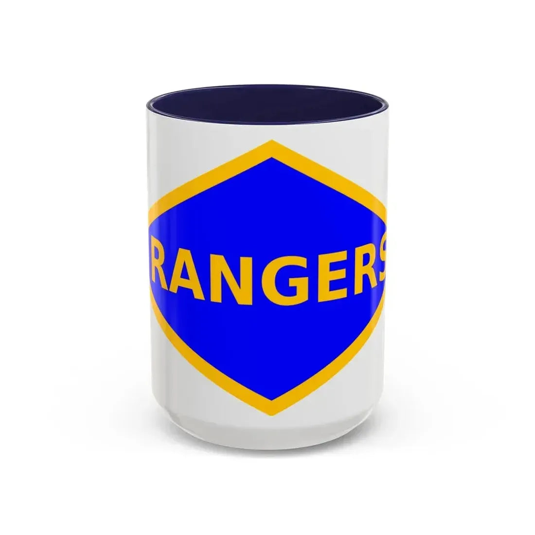 4th Ranger Battalion (U.S. Army) Accent Coffee Mug 15oz Navy - Go Mug Yourself