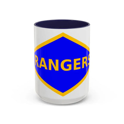 4th Ranger Battalion (U.S. Army) Accent Coffee Mug 15oz Navy - Go Mug Yourself