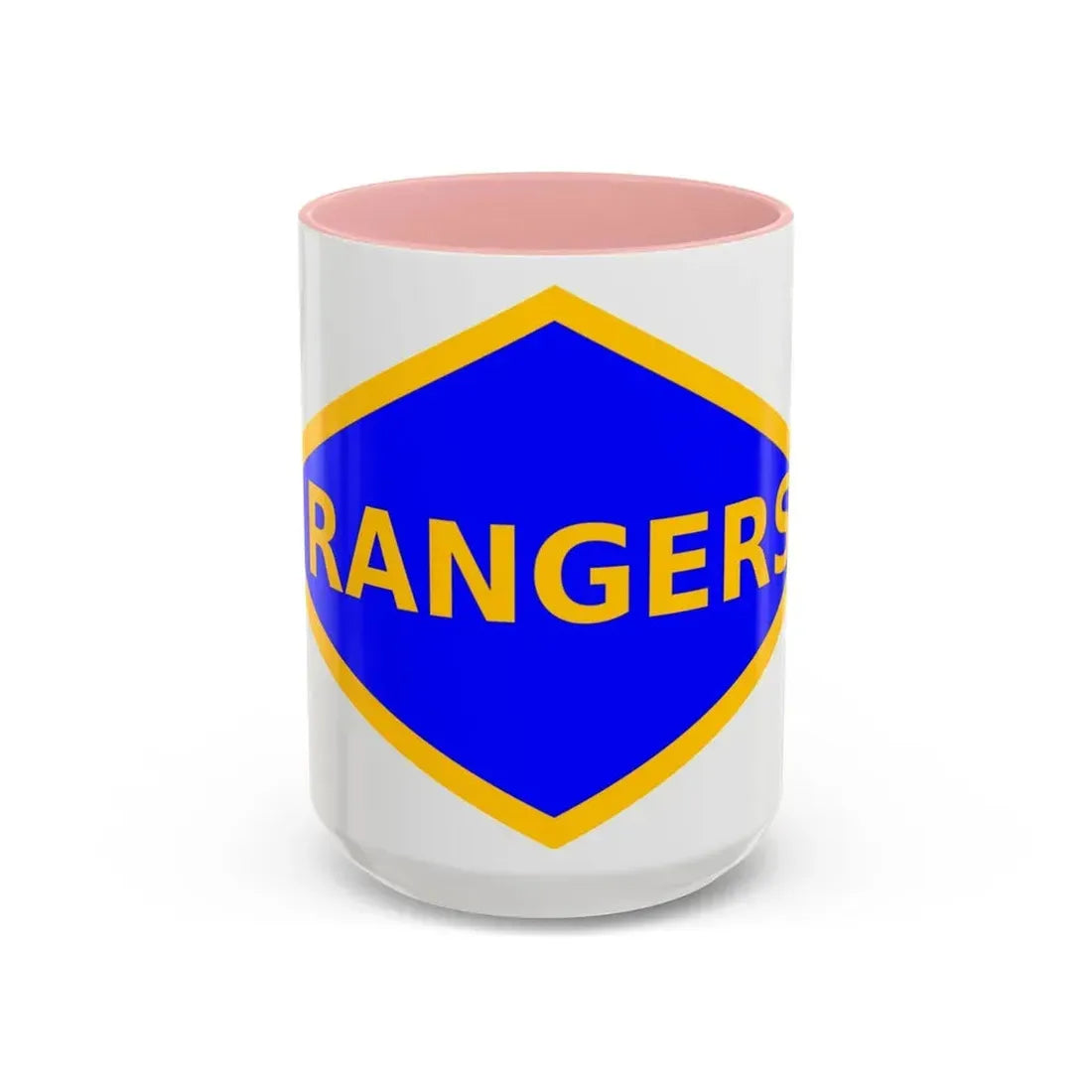 4th Ranger Battalion (U.S. Army) Accent Coffee Mug 15oz Pink - Go Mug Yourself