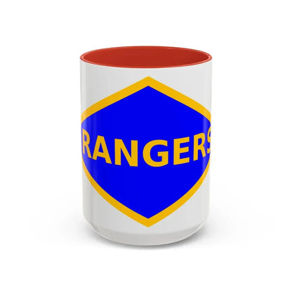 4th Ranger Battalion (U.S. Army) Accent Coffee Mug 15oz Red - Go Mug Yourself
