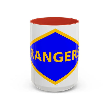 4th Ranger Battalion (U.S. Army) Accent Coffee Mug 15oz Red - Go Mug Yourself