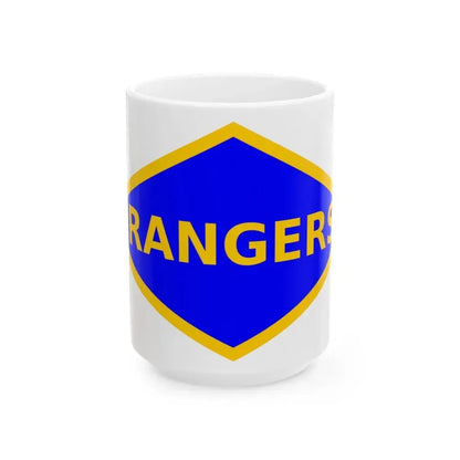 4th Ranger Battalion (U.S. Army) White Coffee Mug 15oz - Go Mug Yourself