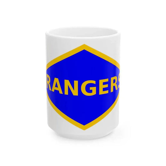 4th Ranger Battalion (U.S. Army) White Coffee Mug 15oz - Go Mug Yourself
