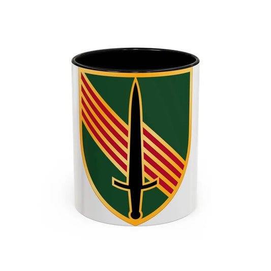 4th Security Force Assistance Brigade (U.S. Army) Accent Coffee Mug 11oz Black - Go Mug Yourself
