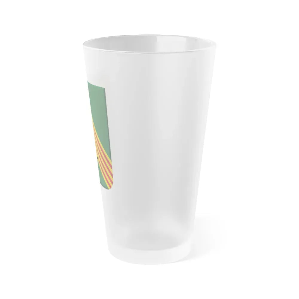 4th Security Force Assistance Brigade v2 (U.S. Army) Frosted Pint Glass 16oz - Go Mug Yourself