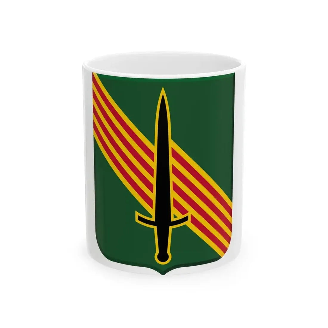 4th Security Force Assistance Brigade v2 (U.S. Army) White Coffee Mug 11oz - Go Mug Yourself