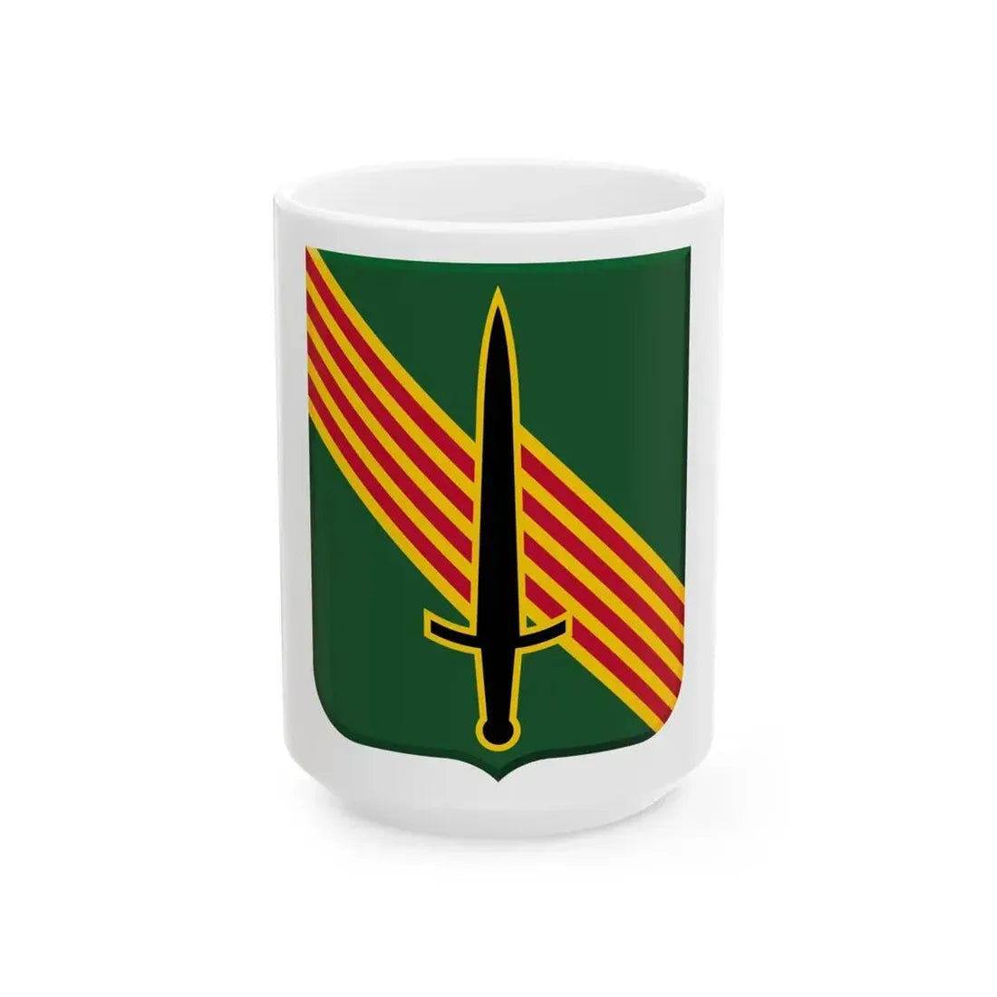 4th Security Force Assistance Brigade v2 (U.S. Army) White Coffee Mug 15oz - Go Mug Yourself