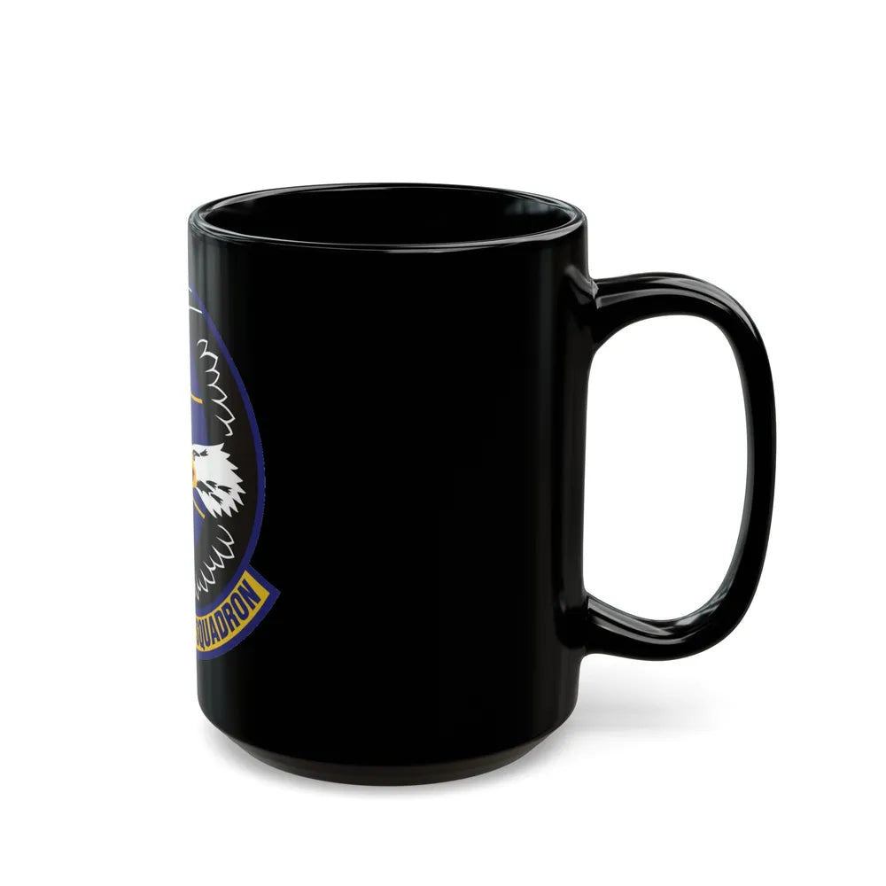 4th Services Squadron (U.S. Air Force) Black Coffee Mug-Go Mug Yourself