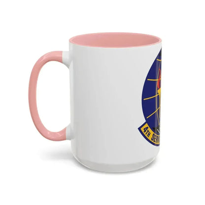 4th Services Squadron (U.S. Air Force) Accent Coffee Mug - Go Mug Yourself