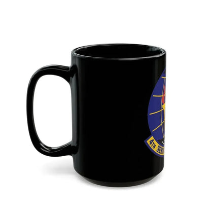 4th Services Squadron (U.S. Air Force) Black Coffee Mug - Go Mug Yourself