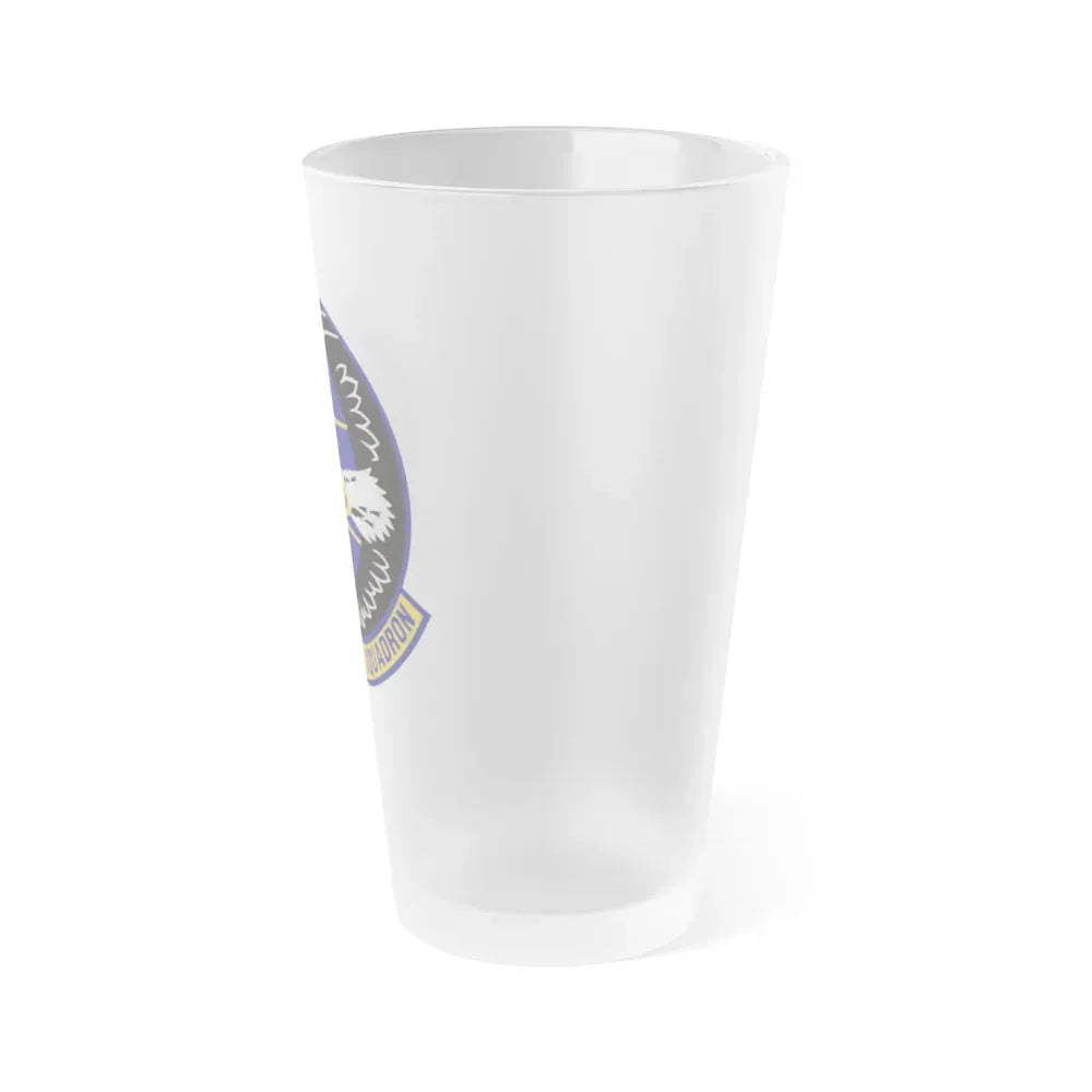 4th Services Squadron (U.S. Air Force) Frosted Pint Glass 16oz - Go Mug Yourself
