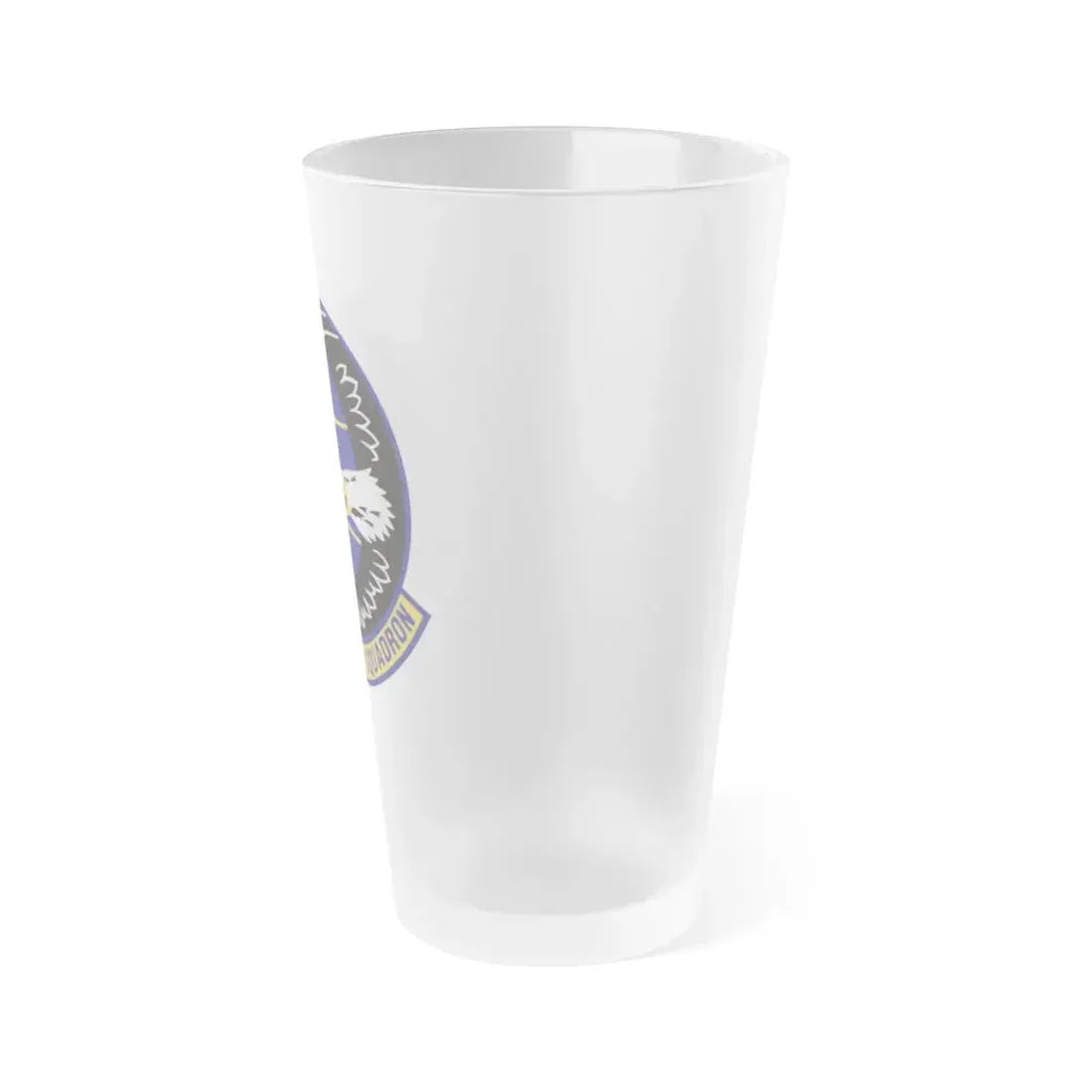 4th Services Squadron (U.S. Air Force) Frosted Pint Glass 16oz - Go Mug Yourself