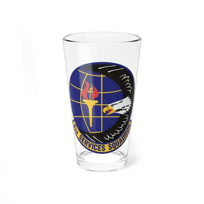 4th Services Squadron (U.S. Air Force) Pint Glass 16oz 16oz - Go Mug Yourself