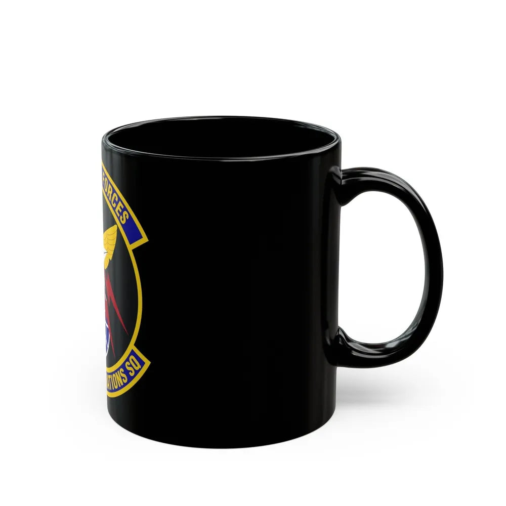 4th Space Operations Squadron (U.S. Air Force) Black Coffee Mug-Go Mug Yourself