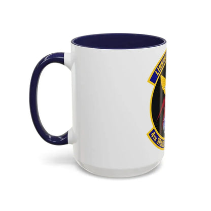 4th Space Operations Squadron (U.S. Air Force) Accent Coffee Mug - Go Mug Yourself