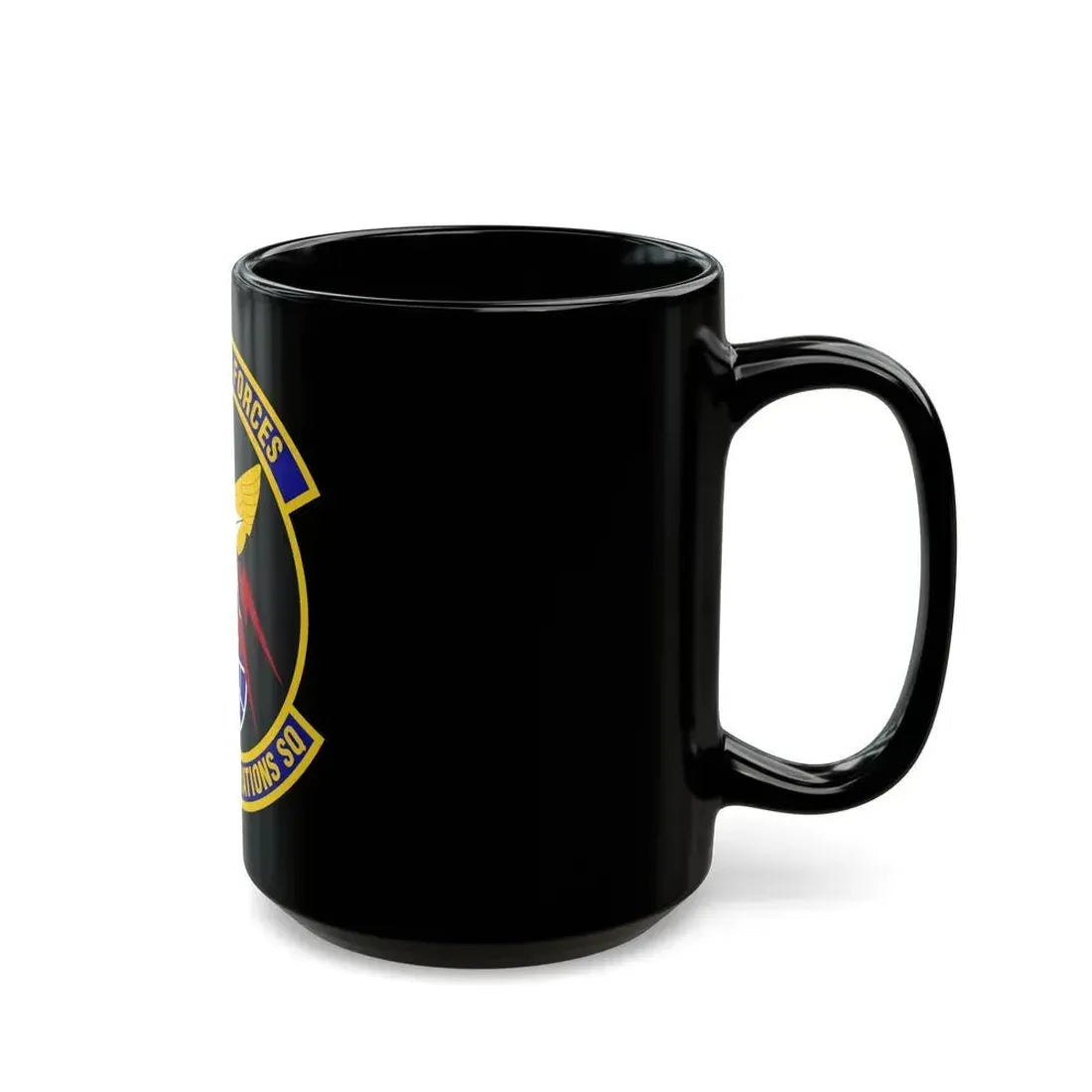 4th Space Operations Squadron (U.S. Air Force) Black Coffee Mug - Go Mug Yourself