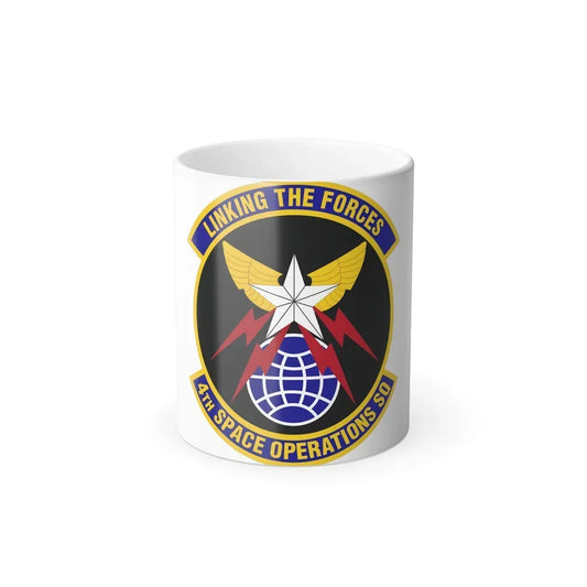 4th Space Operations Squadron (U.S. Air Force) Color Changing Coffee Mug 11oz - Go Mug Yourself