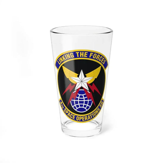 4th Space Operations Squadron (U.S. Air Force) Pint Glass 16oz 16oz - Go Mug Yourself