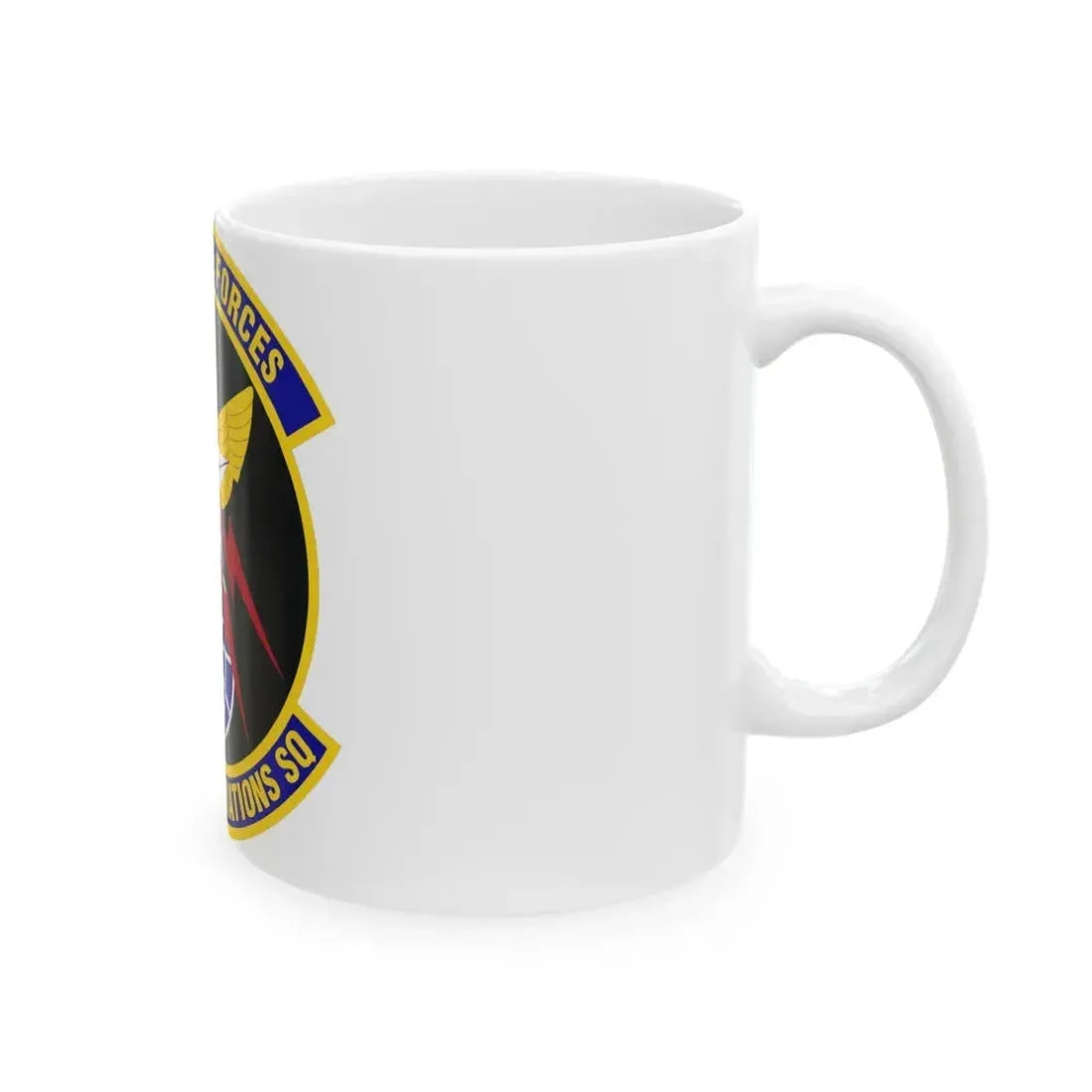 4th Space Operations Squadron (U.S. Air Force) White Coffee Mug - Go Mug Yourself