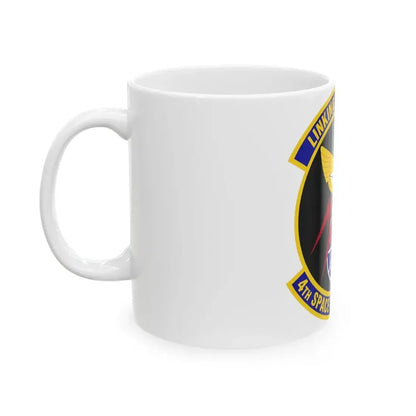 4th Space Operations Squadron (U.S. Air Force) White Coffee Mug - Go Mug Yourself