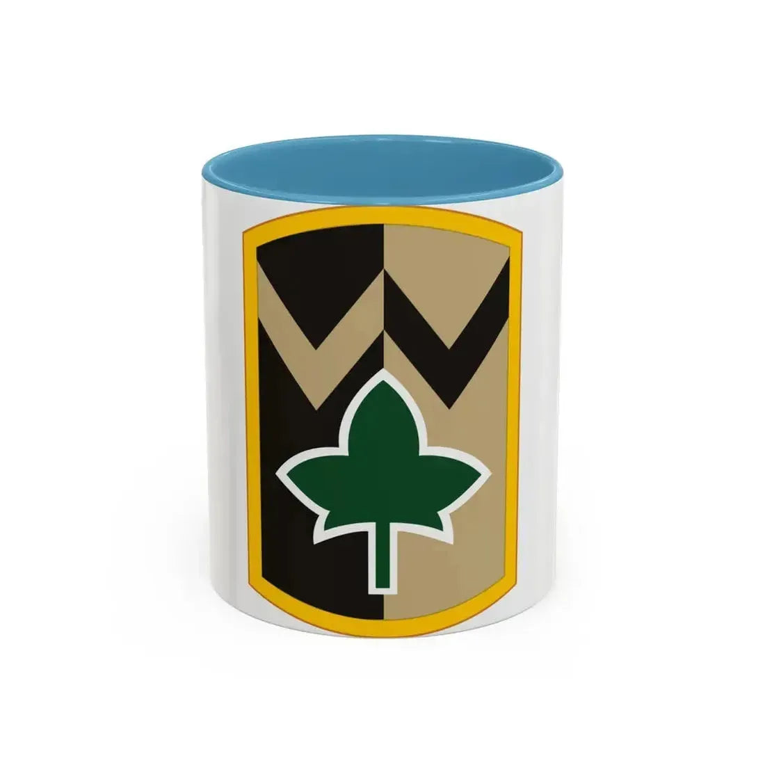 4th Sustainment Brigade (U.S. Army) Accent Coffee Mug 11oz Light Blue - Go Mug Yourself