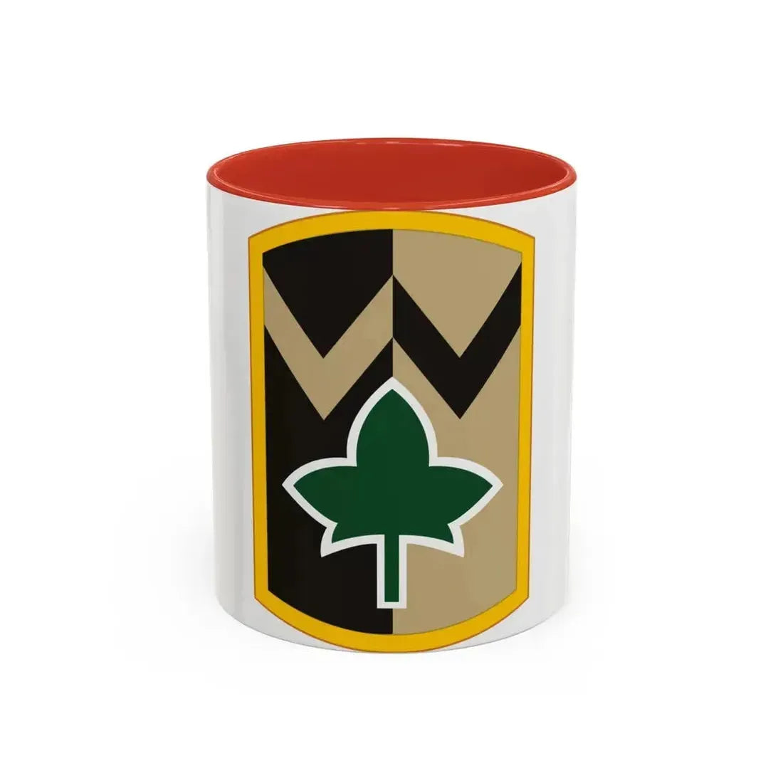 4th Sustainment Brigade (U.S. Army) Accent Coffee Mug 11oz Red - Go Mug Yourself