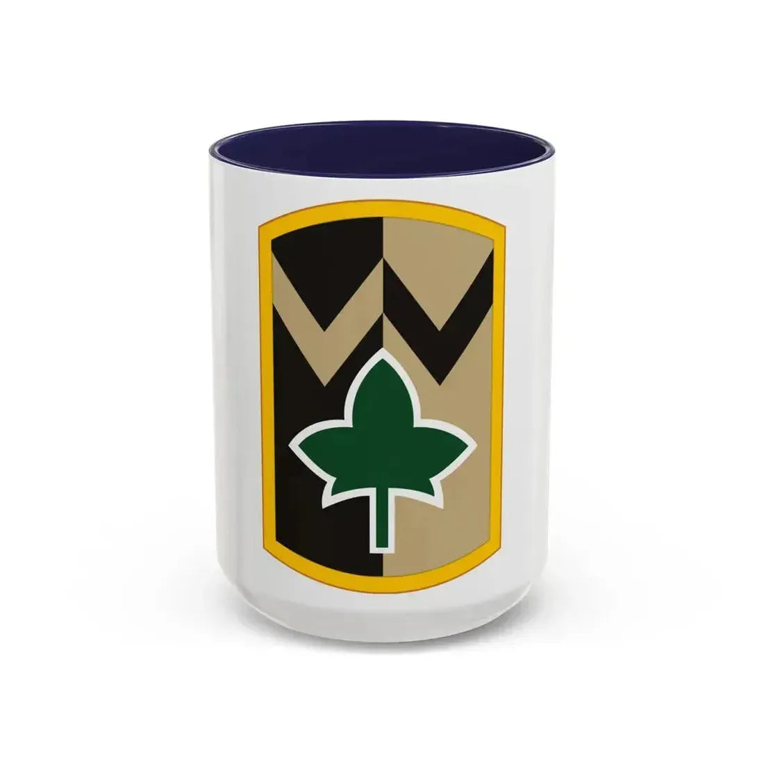 4th Sustainment Brigade (U.S. Army) Accent Coffee Mug 15oz Navy - Go Mug Yourself