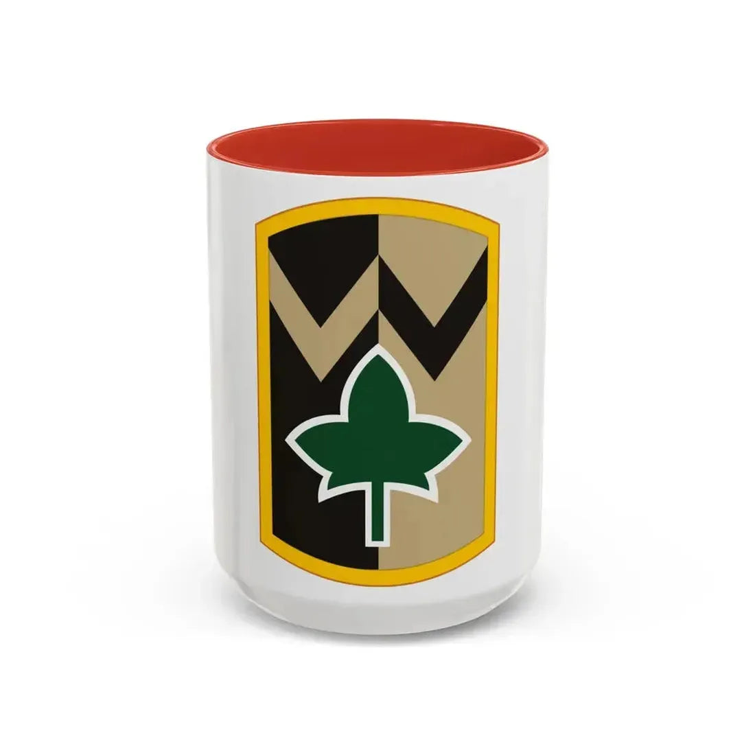 4th Sustainment Brigade (U.S. Army) Accent Coffee Mug 15oz Red - Go Mug Yourself