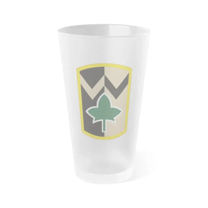 4th Sustainment Brigade (U.S. Army) Frosted Pint Glass 16oz Default Title - Go Mug Yourself
