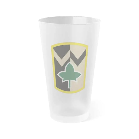 4th Sustainment Brigade (U.S. Army) Frosted Pint Glass 16oz Default Title - Go Mug Yourself