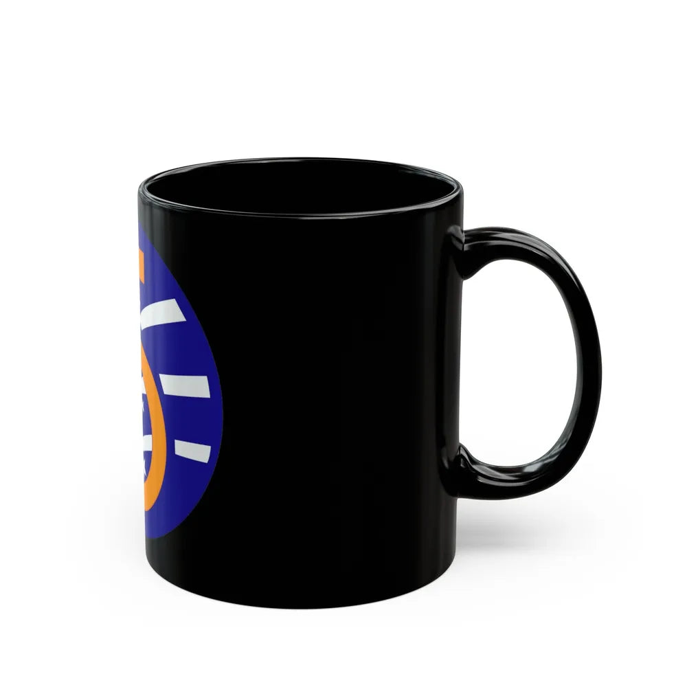 5 Air Force (U.S. Army) Black Coffee Mug-Go Mug Yourself