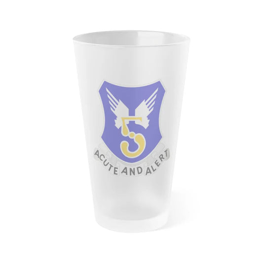 5 Aviation Regiment (U.S. Army) Frosted Pint Glass 16oz-Go Mug Yourself