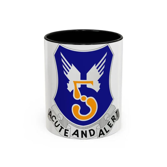 5 Aviation Regiment (U.S. Army) Accent Coffee Mug 11oz Black - Go Mug Yourself