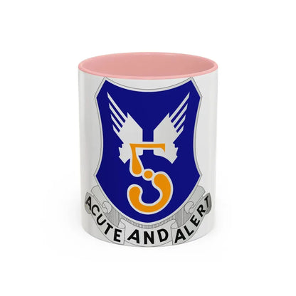 5 Aviation Regiment (U.S. Army) Accent Coffee Mug 11oz Pink - Go Mug Yourself