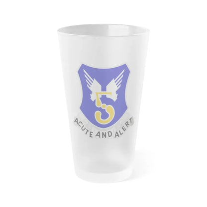5 Aviation Regiment (U.S. Army) Frosted Pint Glass 16oz Default Title - Go Mug Yourself