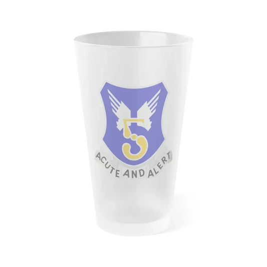 5 Aviation Regiment (U.S. Army) Frosted Pint Glass 16oz Default Title - Go Mug Yourself