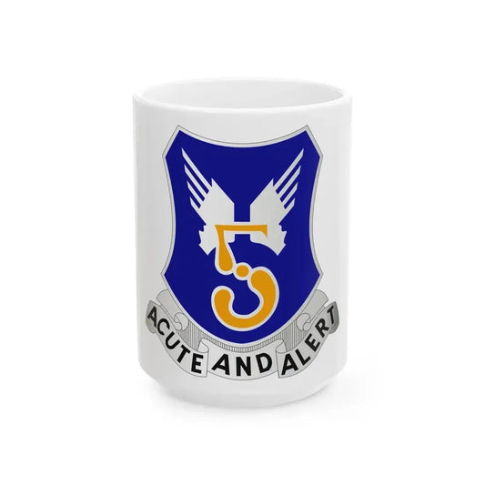 5 Aviation Regiment (U.S. Army) White Coffee Mug 15oz - Go Mug Yourself