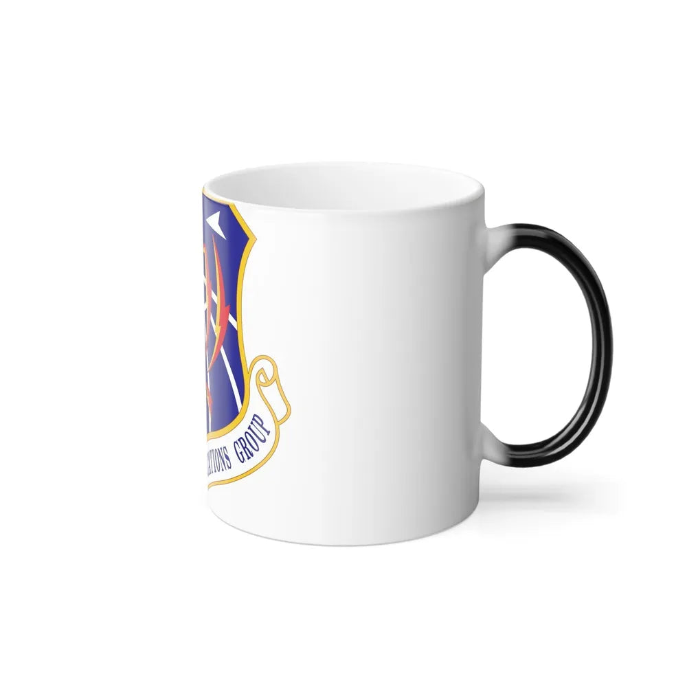 5 Combat Communications Group ACC (U.S. Air Force) Color Changing Coffee Mug-Go Mug Yourself