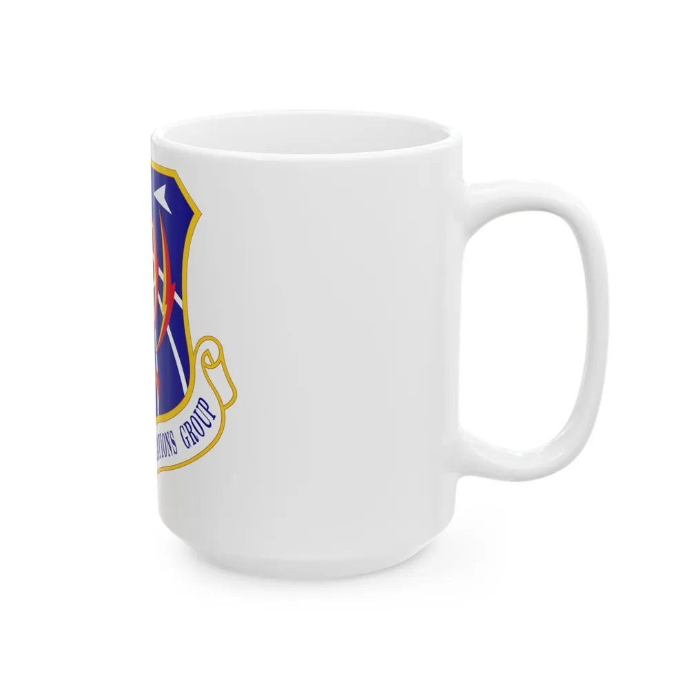 5 Combat Communications Group ACC (U.S. Air Force) White Coffee Mug-Go Mug Yourself