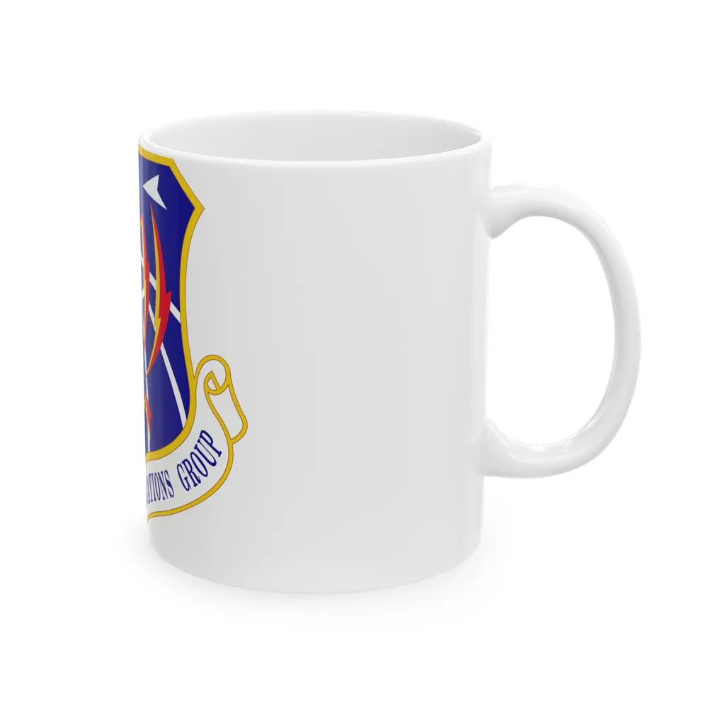 5 Combat Communications Group ACC (U.S. Air Force) White Coffee Mug-Go Mug Yourself