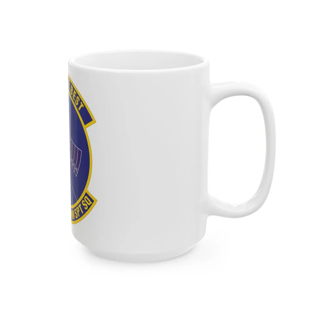 5 Combat Communications Support Squadron ACC (U.S. Air Force) White Coffee Mug-Go Mug Yourself