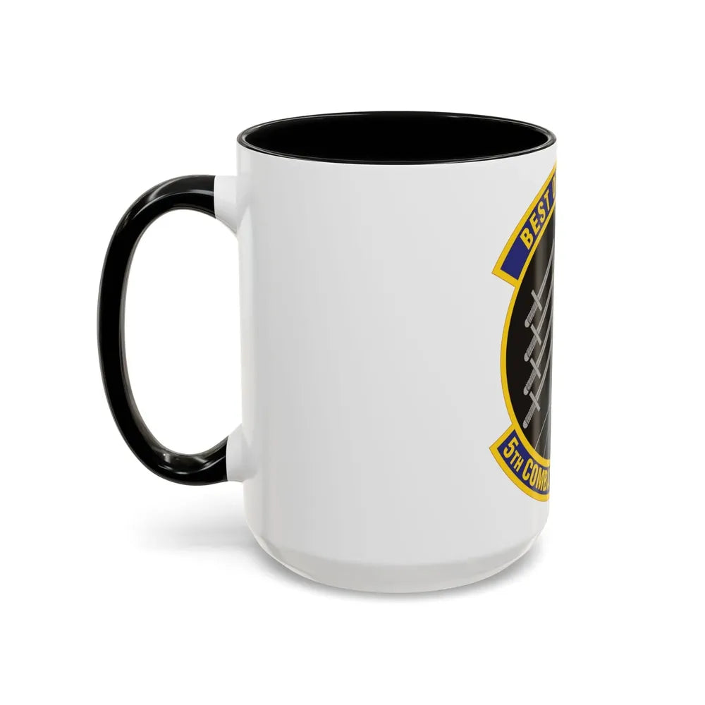 5 Combat Communications Support Squadron ACC (U.S. Air Force) Accent Coffee Mug - Go Mug Yourself
