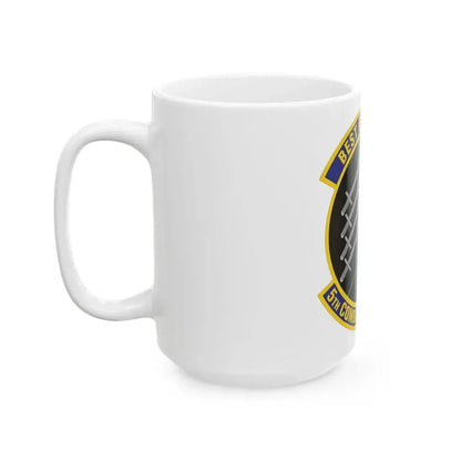 5 Combat Communications Support Squadron ACC (U.S. Air Force) White Coffee Mug - Go Mug Yourself