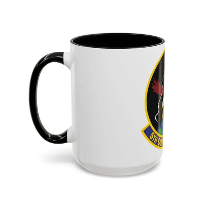 5 Comptroller Squadron AFGSC (U.S. Air Force) Accent Coffee Mug - Go Mug Yourself
