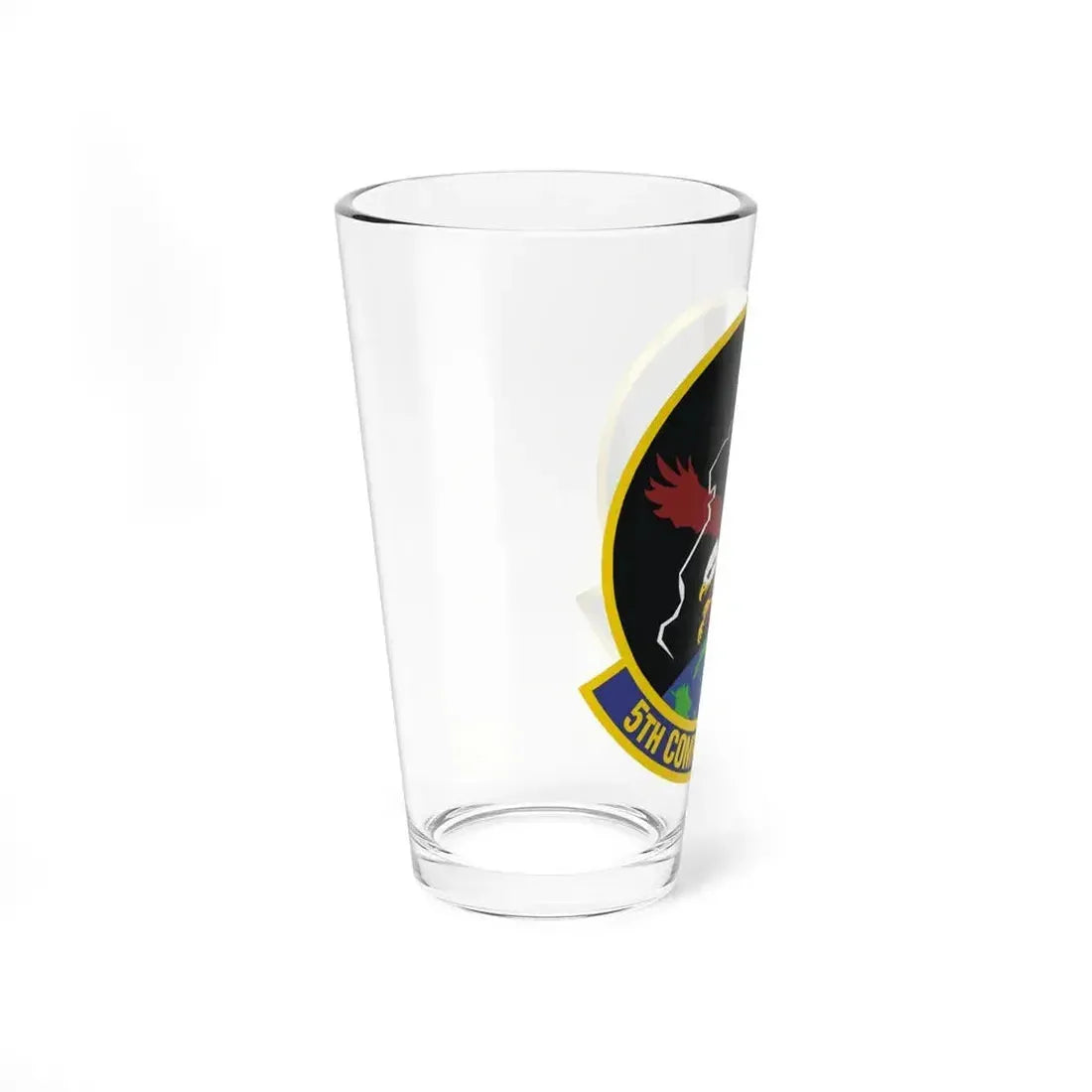 5 Comptroller Squadron AFGSC (U.S. Air Force) Pint Glass 16oz - Go Mug Yourself